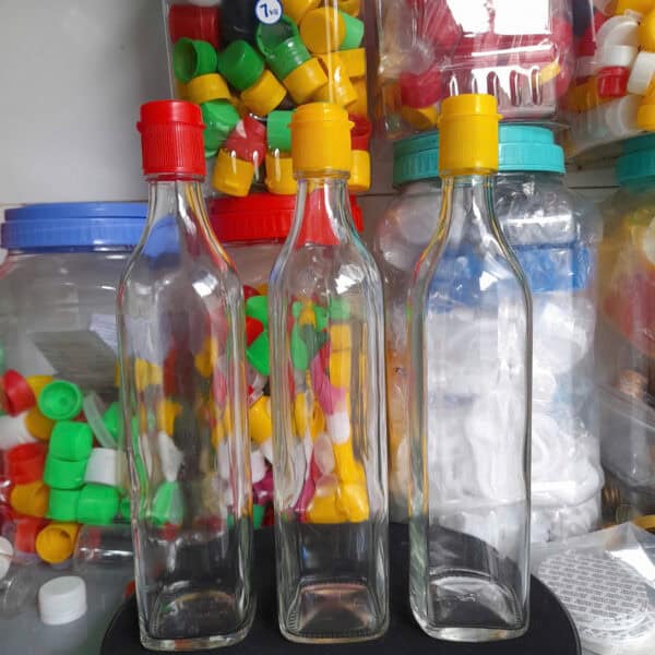 Chai thủy tinh vuông 500ml đựng nước mắm