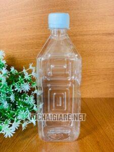 Chai rượu nhựa dẹp 500ML Chai rượu nhựa dẹp 500ML