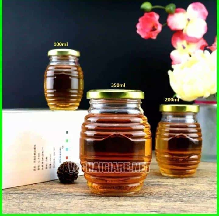 Hũ thủy tinh con ong 200ml