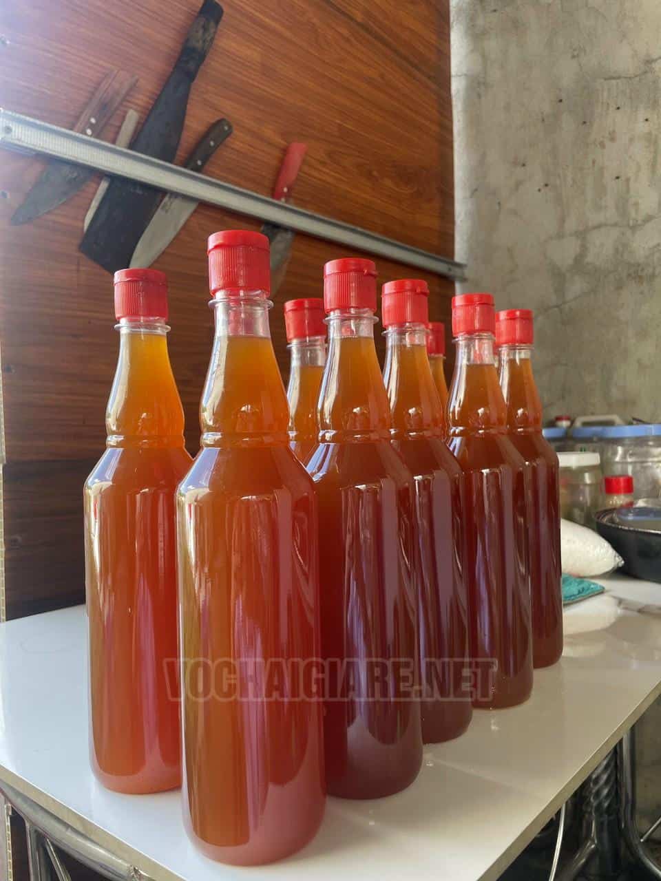 Chai nhựa 1000ml đựng nước mắm - mật ong - Hình ảnh 4
