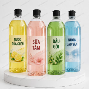 chai nhựa PET 1 Lit (1000ml)