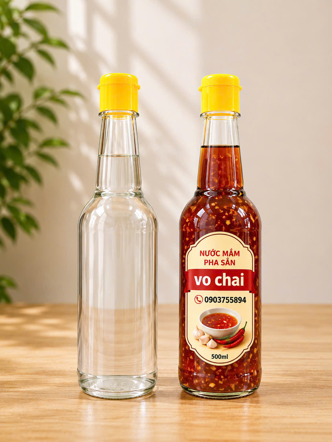 chai 500ml đựng nước mắm - Ảnh 9