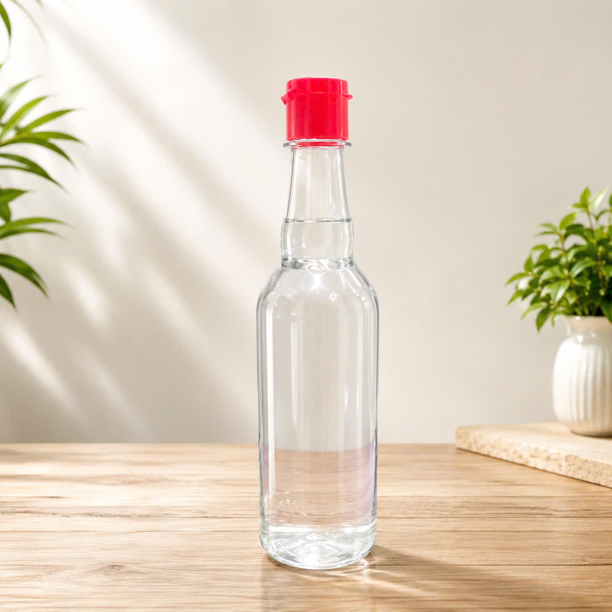 Chai nhựa Balan 500ml là mẫu chai PET cao cấp, thiết kế thon gọn, trong suốt, giúp tôn lên màu sắc tự nhiên của sản phẩm bên trong. Chai thích hợp sử dụng để đựng nước mắm, mật ong, nước tương, dầu ăn, giấm, siro và nhiều loại thực phẩm dạng lỏng khác. Chất liệu nhựa PET an toàn cho thực phẩm, bền chắc, chịu va đập tốt, hạn chế rò rỉ trong quá trình vận chuyển và bảo quản. Với dung tích 500ml, kiểu dáng sang trọng và dễ dán nhãn, chai nhựa Balan là lựa chọn phù hợp cho các cơ sở sản xuất, hộ kinh doanh và thương hiệu thực phẩm muốn nâng cao giá trị bao bì. Chai có thể kết hợp nhiều loại nắp như nắp bật đóng, nắp giật hoặc nắp vặn, đáp ứng đa dạng nhu cầu đóng gói.