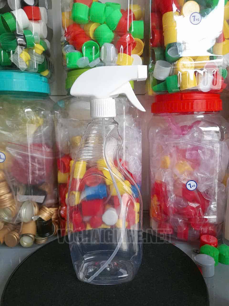 Chai nhựa đựng nước xịt kính 500ml - Ảnh 7