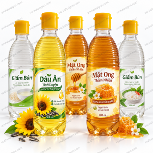 chai PET 500ml