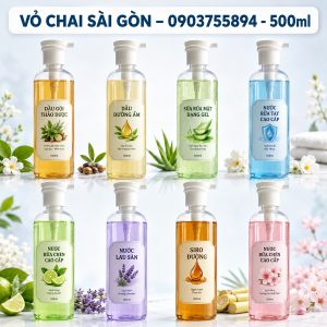 Chai nhựa PET 500ml