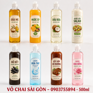 Chai nhựa PET 500ml