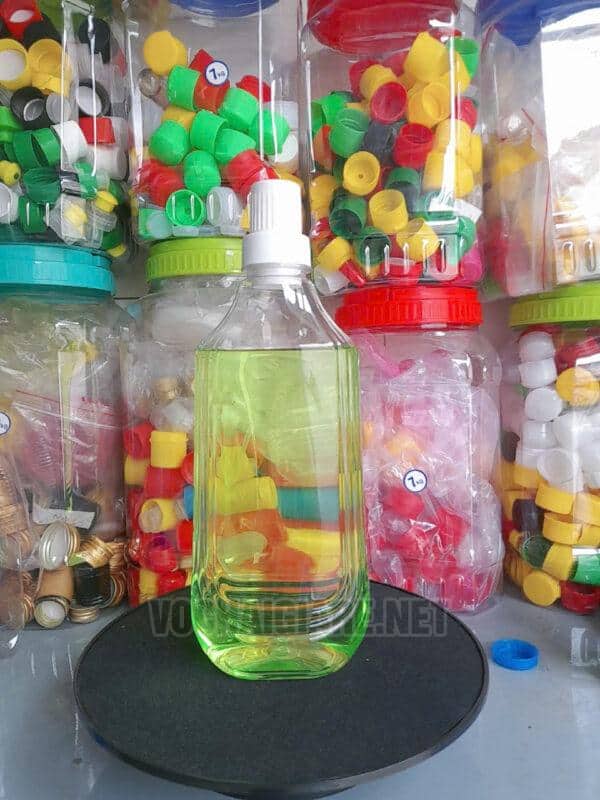 Chai nhựa 1 lít đựng nước lau sàn - Hình ảnh 6